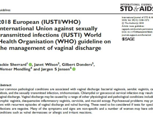 2018 European (IUSTI/WHO) International Union against sexually transmitted infections